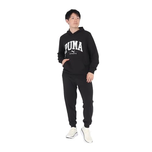 プーマ（PUMA） SQUAD スーツ 上下セット 684180 01 BLK（ブラック/３Ｌ/Men's）