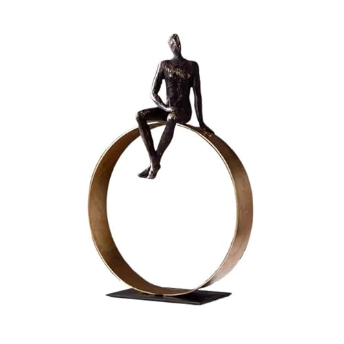 Statue sculpture personnage créatif moderne pour décoration de bureau