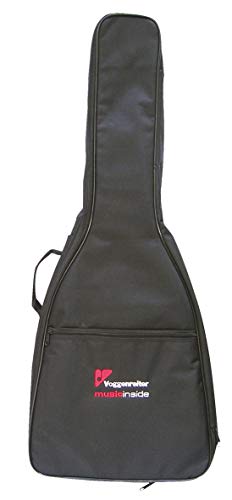 Voggy’s Kindergitarren-Set 1/2 - Gitarre für Kinder ab 6 Jahren im Komplettset mit Zubehör auch geeignet für Anfänger, natur