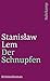 Produktbild Der Schnupfen: Kriminalroman (suhrkamp taschenbuch)