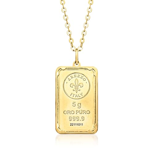 Ross-Simons Fleur-De-Lis 5g gold pendant
