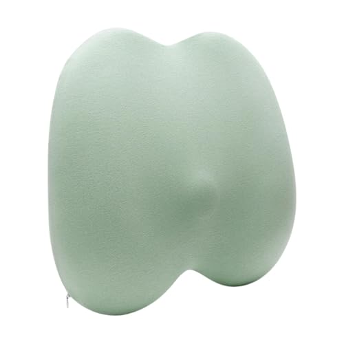 Soporte para respaldo de coche, cómodo cojín de respaldo – Cojín de apoyo lumbar transpirable para silla de trabajo y asiento de coche