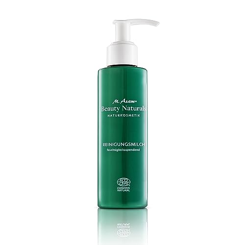 M. Asam Beauty Naturals REINIGUNGSMILCH (150ml) – entfernt Make Up & Verunreinigungen & spendet intensive Feuchtigkeit, zertifizierte Naturkosmetik in nachhaltiger Verpackung, vegane Gesichtspflege