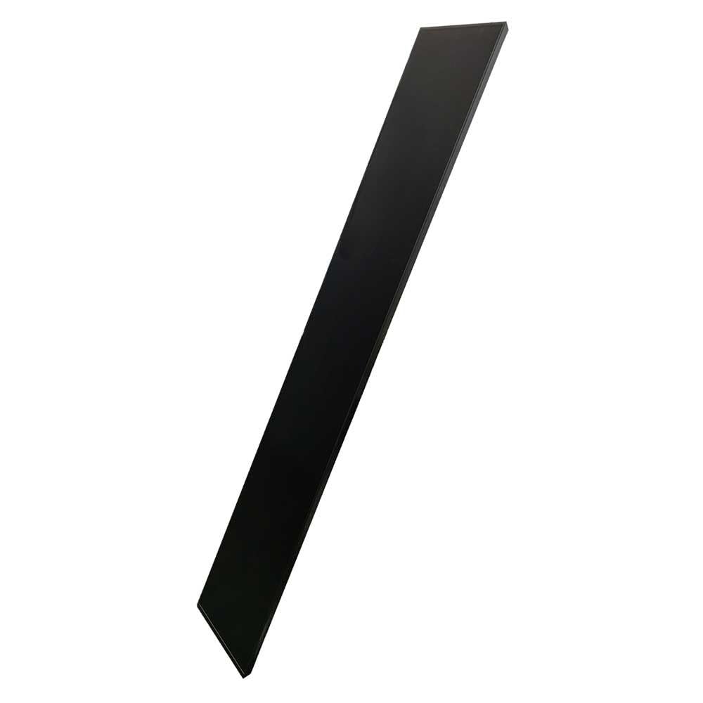 Pannello solare monocristallino "slim", nero, rigido, 120 Wp, 1555 x 350 x 35 mm, veicoli terrestri per camper, piccole barche,