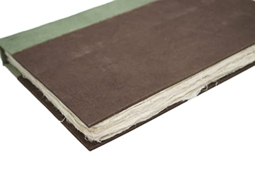 Diario de escritura Kathmandu Valley papel Lokta vintage cuaderno 6 x 9 7