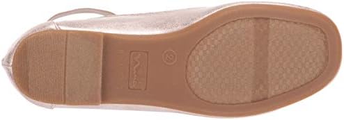 Nina Girl's Marissa Ballet Flat, Rose Gold, 3 Medium US Little Kid | Image 3