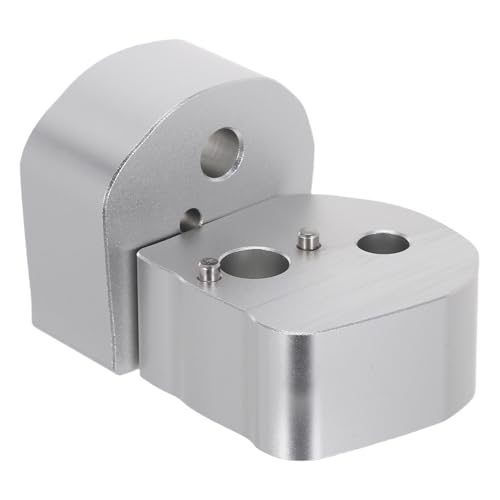 NUOBESTY Rehausseurs de Guidon de Moto Réglables en Aluminium, Entretoises de Fixation 55x53x50 Mm, Kit 1 Paire Compatible avec Modèle Fjr1300 pour Confort et Maniabilité en Conduite