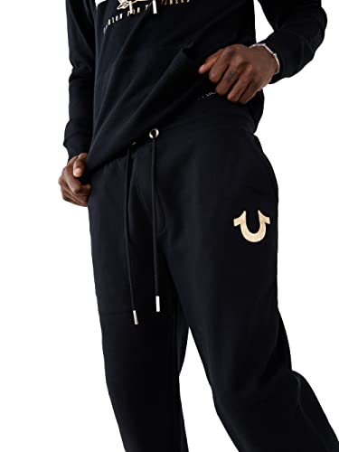 True Religion Men's Metallic Horseshoe Jogger3