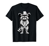 Western Country Cowboy and Raccoon Lover Apparel