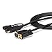 StarTech.com HDMI to VGA Cable – 6ft 2m - 1080p – Active Conversion – HDMI to VGA Adapter Cable for Your VGA Monitor / Display (HD2VGAMM6) , Black