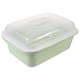 BUTIFULSIC PP素材ベビー用ボトル収納ボックスカトラリー水切りラック 透明蓋付き排水トレイ家庭やアウトドア哺乳瓶乾燥に対応