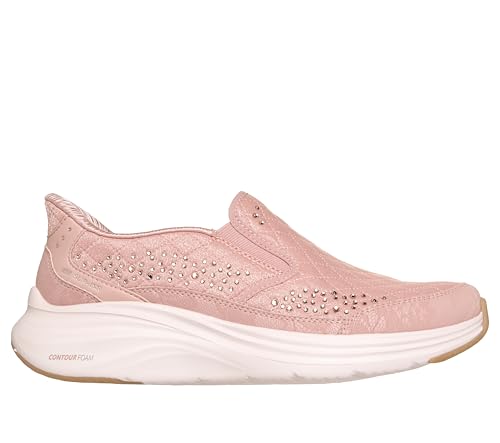 Image of Skechers Women's Cozy Fit Contour Foam Glowing Gem Hands Free Slip-ins Sneaker