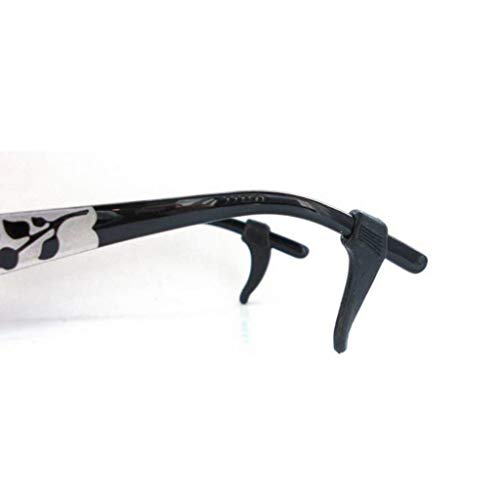 LEIPUPA 10 Pares Anti-derrapante óculos De Silicone óculos Aperto Da Perna Titular Titular Ganchos D