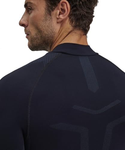 Falke Herren Warm Turtleneck Funktionsshirt Langarm Funktionswäsche – Ansicht 6