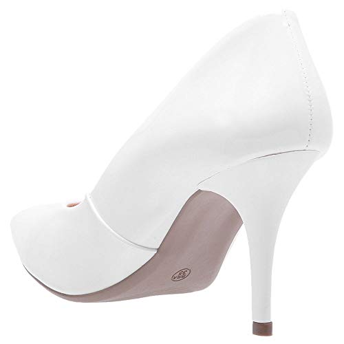 Scarpin Casual Feminino Ellas Online Branco