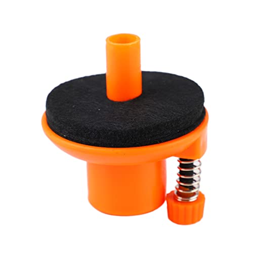 Vibrant Orange Cymbal Holder - Essential Percussion Accessory for Drum Set with Easy Adjustment
