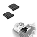 JJC Hot Shoe Cover Cap Protector for Nikon D3400 D7500 D850 D5 Fuji X-PRO2 X-T20 X-T2 X-E3 X-H1 X-A5 X-A10 X-A3 Olympus E-M10 E-M1 E-PL9 E-PL8 Replace Nikon BS-1 Cover for Standard ISO 518 shoe-2Pack