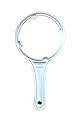 WFD, HWR-20 Full Circle Wrench for Water Filter Replacement of Standard Size Housings, White Color