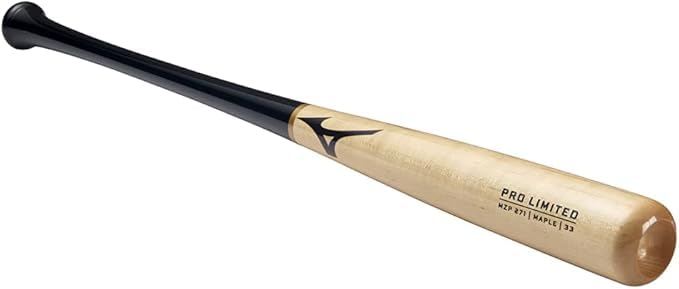 Bate de béisbol de madera de arce duro Mizuno Pro con barril comprimido 3
