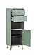 Schildmeyer Bjarne Highboard 153174, Pistazie, 40,3 x 33 x 113,4 cm