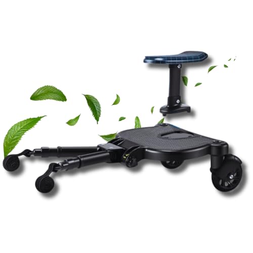 TinyPath Kinder Buggy Board - Universelles Trittbrett 19cm Sitz für alle...