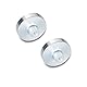 Ganter Normelemente | Haltemagnete mit Innengewinde - GN 50.2-HF-50-M6 | Magnetwerkstoff Hartferrit | 2 Stück