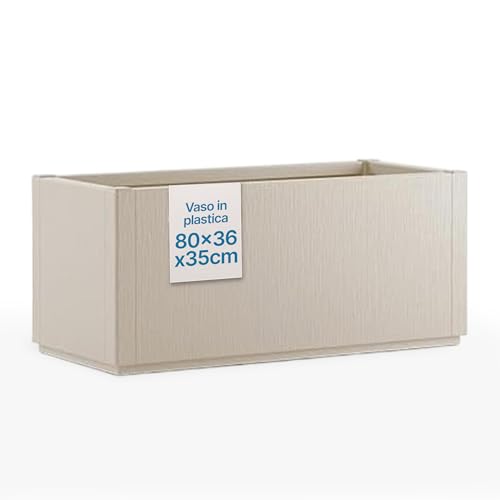 ECO-FRIENDLY - I nostri vasi per piante da esterno rettangolari sono progettati per durare nel tempo e avere un impatto minore possibile sul pianeta, grazie all’utilizzo di plastica 100% riciclabile.