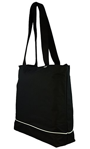 Image of Shoulder Tote Bag with Zipper