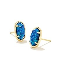 Gold Cobalt Blue Kyocera Opal