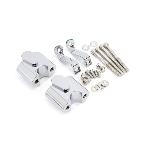 Rehausseurs de guidon moto CNC pour soulager le dos sur R18 2021-2022