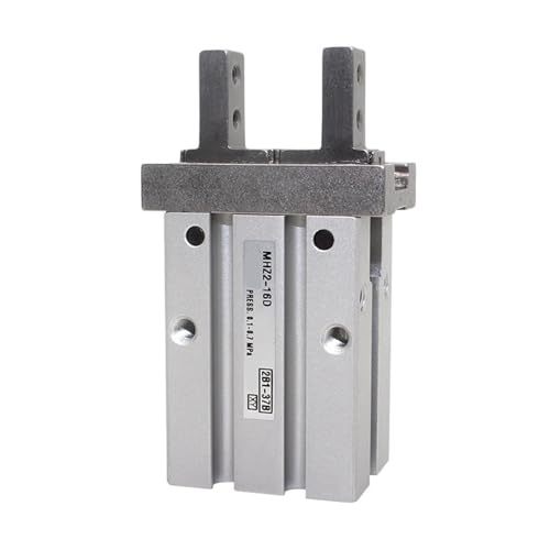 Pinza neumática MHZ2 de doble efecto con diseño compacto de aluminio 3