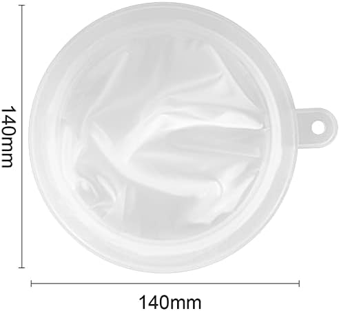 HAUSPROFI Stainless Steel Funnel, 13cm 304 Stainless Steel Kitchen Funnel with 200 Mesh Food Filter Strainer for Transferring Liquids, Oil, Making Jam (5 Inch)
