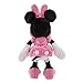 Disney Store Official Mini Bean Bag Plushies – Minnie Mouse – Pink Dress - Cute Stuffed Animal with Detailed Sculpting, Embroidered Features, Bean Bag Bottom Plush Toys for Kids