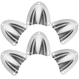 ULTECHNOVO 6 Stück Bootslüftungsabdeckung 55x58mm Edelstahl für Yacht