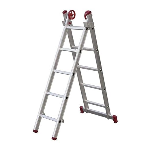 Escada de Alumínio Extensiva com 10 Degraus 1,49m ESC0614 BOTAFOGO
