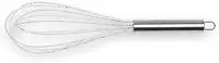 Batedor Manual Fio Inox com Silicone 30 cm Cor Vanilla Linha Duo Brinox