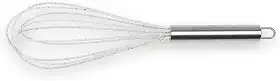 Batedor Manual Fio Inox com Silicone 30 cm Cor Vanilla Linha Duo Brinox