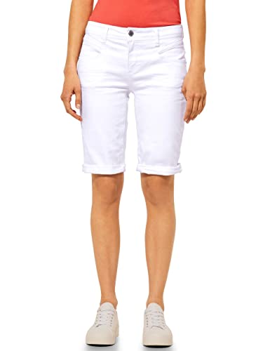 Street One Damen Style Jane Bermudas, Weiß, 28W EU