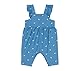Petit Bateau Baby Mädchen A0CL9 Lange Overalls, Blau/Weiß, 6 Monate