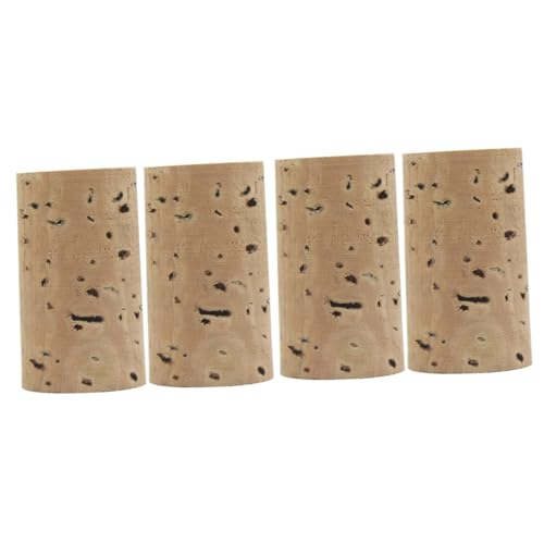 TOPPERFUN 4個フルート頭部管用 コルクプラグ フルートのコルク交換用 小 アクセサリー