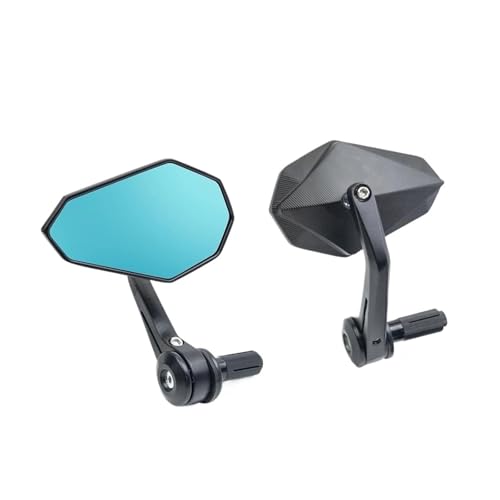 Specchietto Retrovisore Specchietti Retrovisori Laterali Universali Da 7/8 In Alluminio Per Estremità Del Manubrio Della Motocicletta Specchietti Laterali