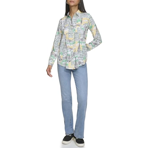 Karl Lagerfeld Womens Whimscal Blouse