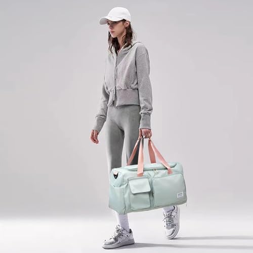 Bolsa Mala Academia Esportiva Treino Viagem Fitness Trabalho Transversal Compartimento para Tênis Bo