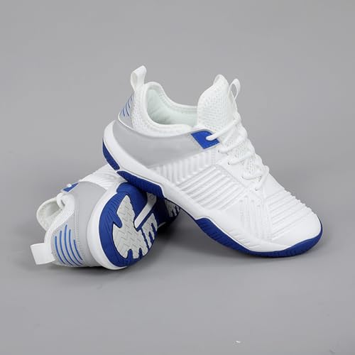 Rjpzidk Scarpe Da Scherma Scarpe Da Ginnastica Da Scherma Professionali Antiscivolo Per Uomo E Donna Traspiranti Per Allenamenti Di Scherma(White,#37) - 3