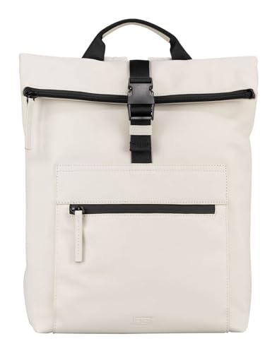Sac à dos JOST Halmstad Courier écru : un sac à dos de loisirs élégant et fonctionnel