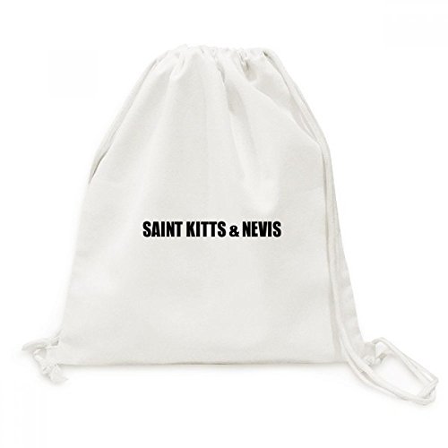 Sac cordon en toile noire DIYthinker SKN voyage sac à dos souple