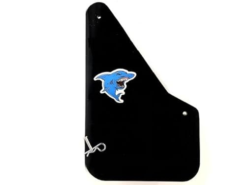 SHARKIE Pedalboat Paddle Boat Rudder kit 2, 3, 5, Seater, Fits Sundolphin, Playmate, Sea Hawk, Stainless Steel Hardware Included.