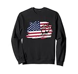 Drapeau des États-Unis, ce qui signifie la liberté Sweatshirt