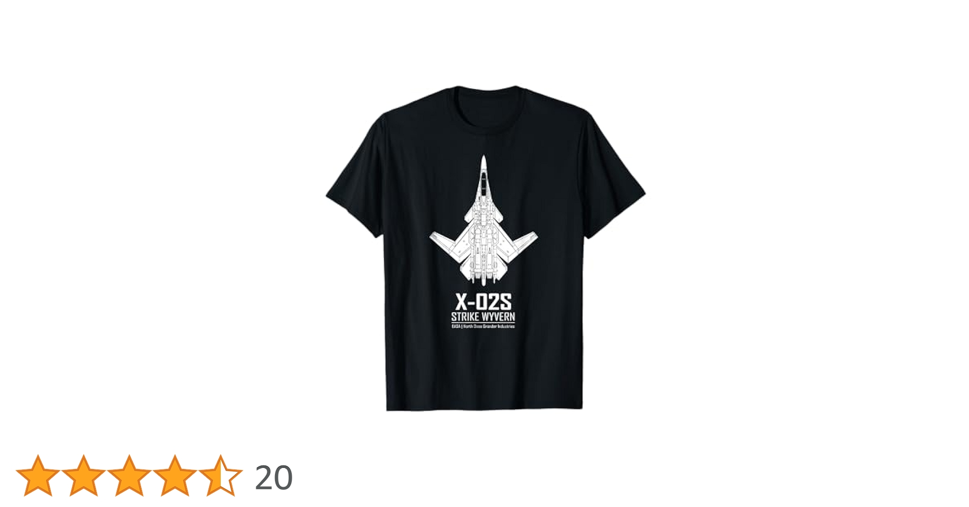 Amazon | ACE COMBAT 7 X-02S Tシャツ | Tシャツ・カットソー 通販