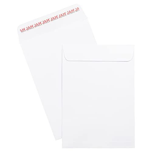 JAM PAPER 7 x 10 Open End Catalog Commercial Envelopes with Peel and Seal Closure - White - 25/Pack - Thumbnail 5